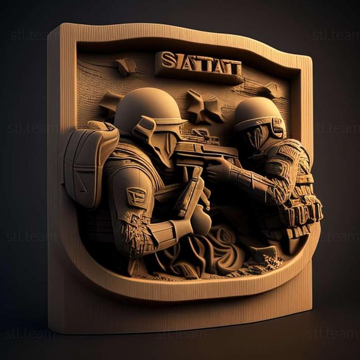 3D model SWAT 3 Close Quarters Battle game (STL)